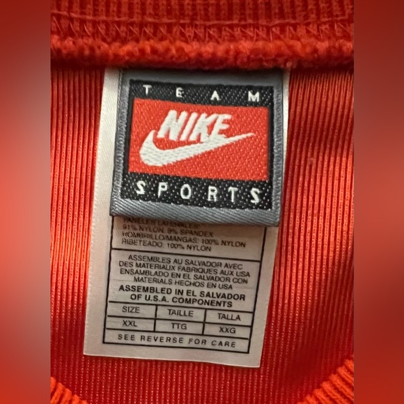 Nike Throwback John Elway Broncos Jersey, Orange/White, Size XXL, Pre-Owned - Picture 10 of 11